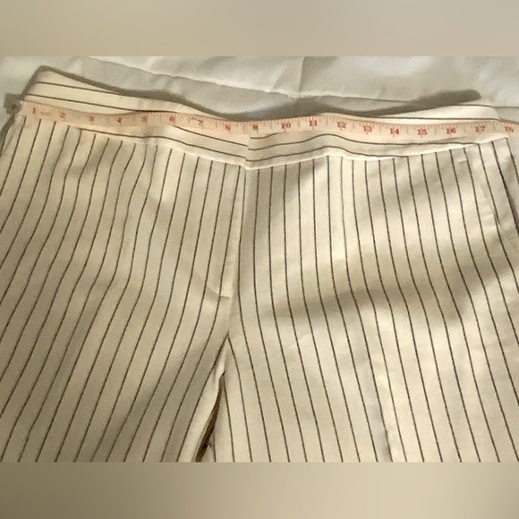 Ann Taylor Factory Signature Ankle Pin Striped Pant - Picture 3 of 9